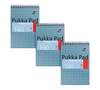 Pukka Pad Journalistes 80 gsm ligné 80 feuilles Classeur 215 x 140 mm 160 pages