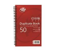 Pukka Pad Lot de 3 blocs-notes A5 double fil perforé 50 NCR autocopiants numérotés