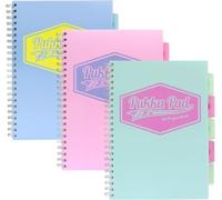 Pukka Pad PP18630 Lot de 3 cahiers pastel A4