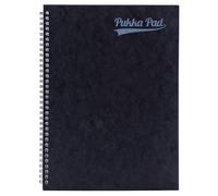Pukka Pad Pressboard A4, Reliure latérale, Noir