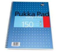pukka pads ERM009 - Pukka Pad A4 Easy-Riter Wire Ruled 150 Page Metallic ERM009 - (PK3)