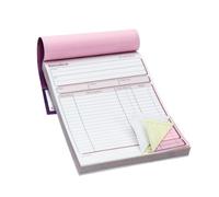 Pukka Pad, livre de facture feuillets tripli autocopiants 203 x 137 mm - Single