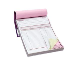 Pukka Pads Lot de 5 carnets de facture Feuillets tripli autocopiants 203 x 137mm