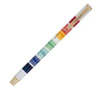 Pukka Pads Lot de 6 stylos à encre gel en métal - Couleur délavé