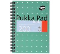 Pukka Pads Réf JM036 Jotta Cahier Reliure intégrale Ligné, perforé 80 g/m² 200 pages A6 Lot de 3 (Import Royaume Uni)