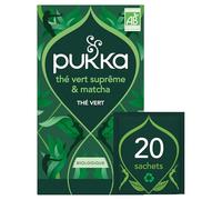 Pukka thé vert matcha suprême bio 20 sachets