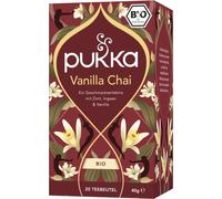 Pukka Tisane Épicée Bio Vanilla Chai - 20 sachets de thé