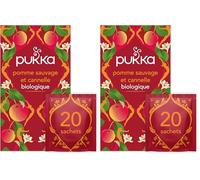 Pukka- tisane pomme sauvage, cannelle et gingembre (Lot de 2)