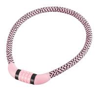 PUKY LOCKSTAR Câble antivol rétro Rose | Câble en acier flexible de 70 cm | Code numérique personnalisé à 4 chiffres | Protection antivol | Sûr et élégant | Adapté aux enfants | Accessoires de vélo