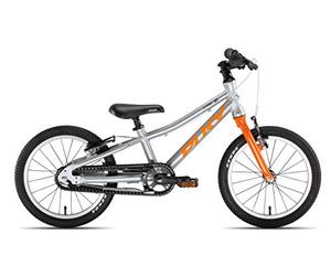 Puky LS Pro 16-1 Vélo pour Enfant en Aluminium Argenté/Orange