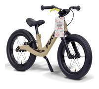 PUKY Next 12" Sand/Noir | Vélo réglable en hauteur sans pédales 2-6 ans | Vélo sans pédales pour enfants à partir de 2 ans | Vélo d'apprentissage de l'équilibre avec frein et bouton