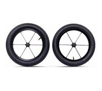 PUKY Next Kit de roues 12" noir | 2 pneus pneumatiques 12" | Pour vélo d'enfant à partir de 2 à 6 ans | Accessoires de vélo d'équilibre | Roues FlipChip | Pièces de rechange pour roue d'apprentissage