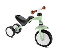 PUKY PUKYMOTO Vert | 2en1: Draisienne et Porteur | Trotteur dès 1,5 ans | Jouet sans pédales | Vélo enfant avec limitation de braquage | Véhicule enfants avec roues FLOAT pour intérieur/extérieur