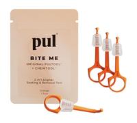 PUL Outil à mâcher et à retirer PUL 2 en 1 avec aligneur transparent | Chewie orthodontique + Remover Combo | Accessoire dentaire hygiénique, réutilisable et sans BPA pour Invisalign