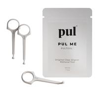PUL Outil de retrait d'aligneur PUL - Blanc | Crochet sûr et hygiénique pour Invisalign et dispositifs de retenue | Conception douce sans BPA pour un usage quotidien | Paquet de 3