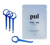 PUL Outil de retrait d'aligneur PUL - Bleu | Crochet sûr et hygiénique pour Invisalign et dispositifs de retenue | Conception douce sans BPA pour un usage quotidien