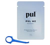 PUL Outil de retrait d'aligneur PUL - Bleu | Crochet sûr et hygiénique pour Invisalign et dispositifs de retenue | Conception douce sans BPA pour un usage quotidien | Paquet de 1