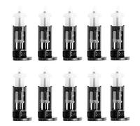 PULABO 10Pcs Clip de montage en plastique pour refroidisseurs de CPU 1155 775 CPU Dissipateur de chaleur pour ventilateur de fixation du ventilateur de fixation Push Push New Released Haute qualité,