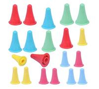PULABO 20 aiguilles en tricot à tricoter Protecteurs/bouchons de pointes 2 tailles pour aiguilles à tricoter pointes Protecteurs pratiques et populaires haute qualité