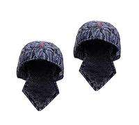 PULABO 2pc bleus soudeurs de protection de type bandana cagoule soudeur chapeau chapeau de soudure durable et utile Exquis, avancé