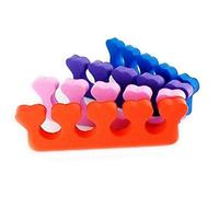 PULABO 4 Pcs Séparateur D'orteil Doigt Éponge Douce Mousse Séparateur De Mousse Nail Art Outil Couleur Aléatoire Premium Qualité intéressant