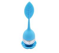 PULABO 5 couleur Sweet Leaf Folwer Silicone Infuseur de Thé Passoire Réutilisable avec Plateau de Goutte Nouveauté Boule À Thé À Herbes Épice Filtre Outil De Thé de Haute Qualité durable