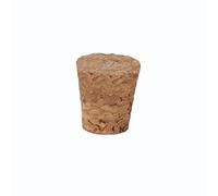 PULABO Lot de 10 bouchons en liège coniques en bois pour bouteilles et bocaux 15 x 11 x 15 mm Qualité stable Pratique et économique