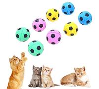 Pulabo Lot de 12 balles à mâcher en mousse pour chien et chat