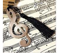 PULABO Nouveauté Note de musique Gland En Acier Inoxydable Marque-page Papeterie Durable Et Pratique Utile