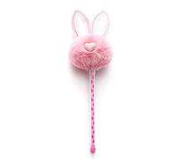 PULABO Oreilles de lapin forme stylo gel noir stylos à encre créative stylo mignon Kawaii papeterie étudiants fournitures scolaires garçons et filles présente 0.5mm rose nouvelle sortie pratique