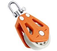 PULAGE VIOLET HAUTE CHARGE - Poulie creuse, bloc de poulie pour tête universelle | Accessoires de voile pour la croisière et la course, poulie de bateau durable pour une utilisation marine et des