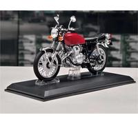 PuLaif Collection Collection De Jouets 1:12 Pour H-ONDA CB400, Modèle Moto En Alliage Et Résine, Décoration Bureau(Rosso)