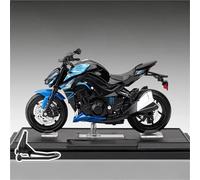 PuLaif Collection Collections D'exposition, Loisirs, Décoration 1/12 Pour Kawasaki Z1000 Modèle Réduit De Moto En Alliage Métallique Moulé Sous Pression Avec Socle(Turquesa)