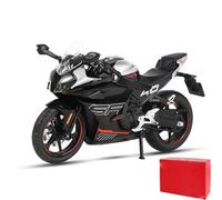 PuLaif Collection Décoration De Collection Motos, Coffret Cadeau 1:12 Pour Modèle Réduit Moto Course Pour CFMOTO 450SR, Alliage Métallique(Nero)