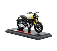 PuLaif Collection Décorations Cadeaux 1:18 Pour Ducati Scrambler Modèle De Moto En Alliage Moulé Sous Pression