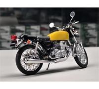 PuLaif Collection Décorations De Bureau Pour Ordinateur Jouets Collection 1:12 Pour H-ONDA CB400 Modèle Moto En Alliage Et Résine(Yellow)