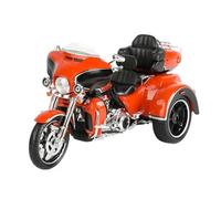 PuLaif Collection Décorations De Bureau, Tricycles, Véhicules Moulés Sous Pression, Objets Collection, Jouets Miniatures Moto 1:12 Pour Harley Pour Davidson CVO 2021(Orange)