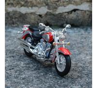 PuLaif Collection Modèle Réduit De Moto En Alliage Moulé Sous Pression 1:18 Pour Y-AMAHA Road Star, Jouet, Simulation Course, Cadeaux Décorations Bureau