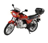 PuLaif Collection Modèle Réduit De Moto En Alliage Moulé Sous Pression, Simulation Sonore Et Lumineuse, Collection Rétro, Avec Boîte Échelle 1:12 Pour SUZUKI GS125 King Pour Classic