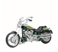 PuLaif Collection Modèle Réduit De Moto Miniature En Métal Moulé Sous Pression 1:18 Pour Harley Pour Davidson FXSTDSE CVO 2004