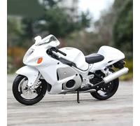 PULaif Collection pour Suzuki Hayabusa GSX1300R 1/18 Modèle De Moto en Métal Moulé sous Pression, Objets De Collection