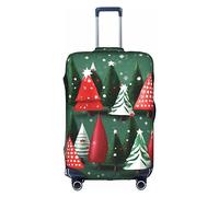 PULaif Cool Drum Sets Housse de protection pour boîte de voyage, housse de bagage de voyage, protection de valise pour 45,7 à 81,3 cm, housse de valise, Sapin de Noël, XL
