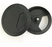 PuLAif Couvercle de Trou de Bureau, Passe-câble, 10 pièces/lot, matériel de Meubles, Table d'ordinateur, Passe-câble, Port de câble, Couvercle de Trou de Fil en Plastique de 60 mm