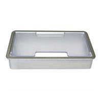 PuLAif Couvercle de Trou de Bureau, Passe-câble, Base en Plastique, Passe-Fil de Sortie de câble de Table PC rectangulaire for Organisateur de Fils, matériel de Meubles décoratifs(Oranje)(Onecolor)