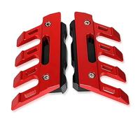 PuLaif Gardes de fourche pour moto garde-boue avant protection latérale pour H-ONDA CBR600RR CBR 600RR CBR 600 RR CBR600 RR 2006-2013 2014 2015 2016 curseurs de garde-boue (couleur : noir- argent)