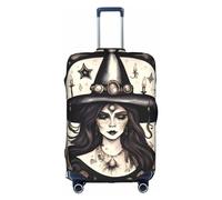 PULaif Housse de protection pour boîte de voyage New York, housse de bagage de voyage, protection de valise pour 45,7 à 81,3 cm, housse de valise, Magie Sorcière Sorcellerie Bohème, M