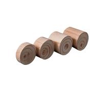 PULaif Rehausseurs de Meubles, Coussinets Augmentant la Hauteur des Meubles, Paquet de 4 Bois, Plusieurs Tailles(5 * 5cm)