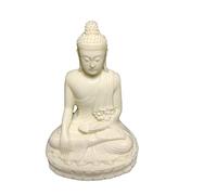 PULaif Statues Décoration Ornements, Statue de Bouddha Amitabha 10,5 x 6,5 x 7,8 cm Décoration for la Maison ou Le Bureau