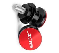 PULaif Vis du Support Moto Bras Oscillant Bobines Curseur Stand Vis pour Yamaha XJ6 XJ 6 XJ6 Diversion XJ6N XJ6F 2008-2015 2016 2017 2018 2019 2020 2021 2022 pour Tout Le Monde (Color : Rosso)