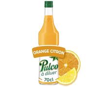 PULCO - Boisson rafraîchissante Orange Citron Savoureuse, Bouteille 70cl - Lot de 4